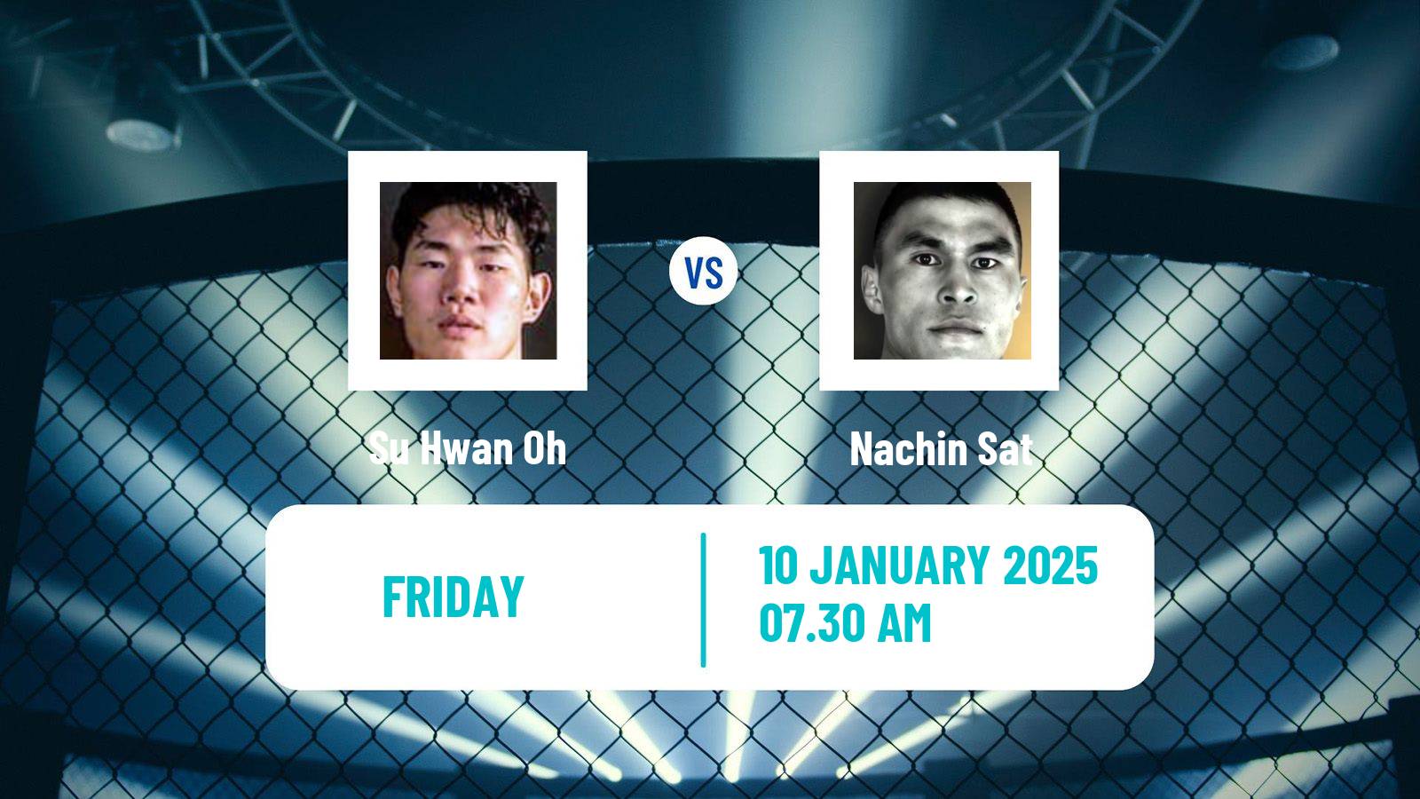 MMA Featherweight One Championship Men Su Hwan Oh - Nachin Sat