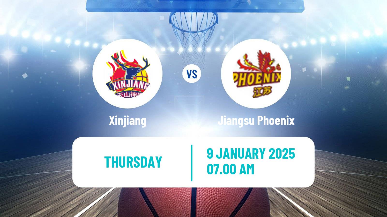 Basketball WCBA Xinjiang - Jiangsu Phoenix