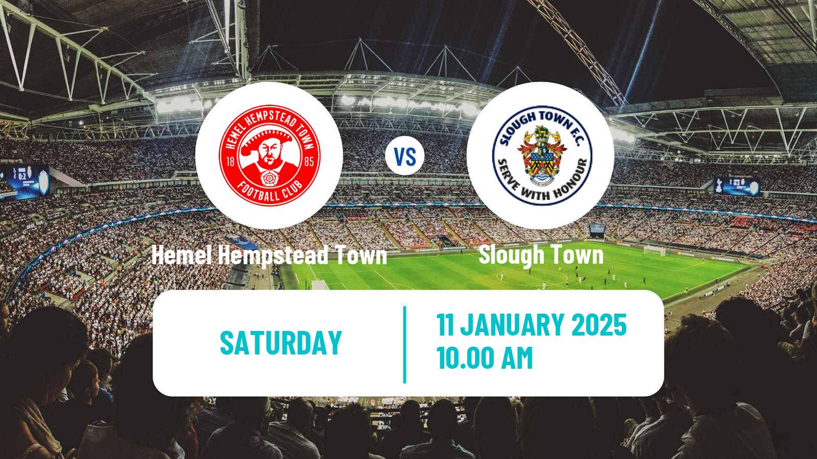 Soccer English National League South Hemel Hempstead Town - Slough Town