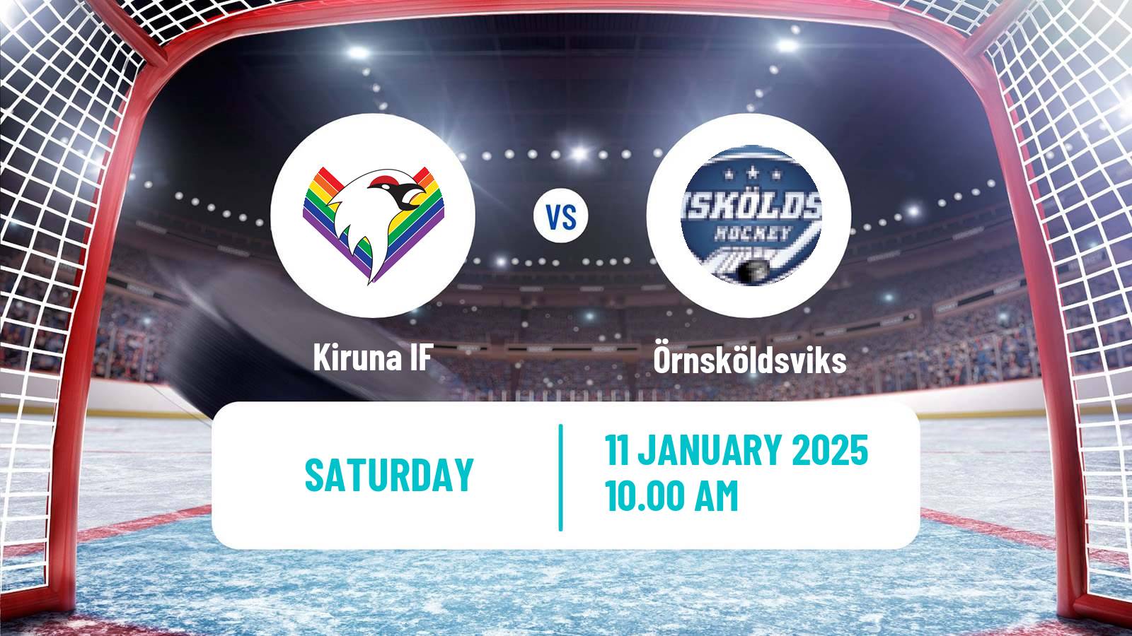 Hockey Swedish HockeyEttan Norra Var Kiruna IF - Örnsköldsviks