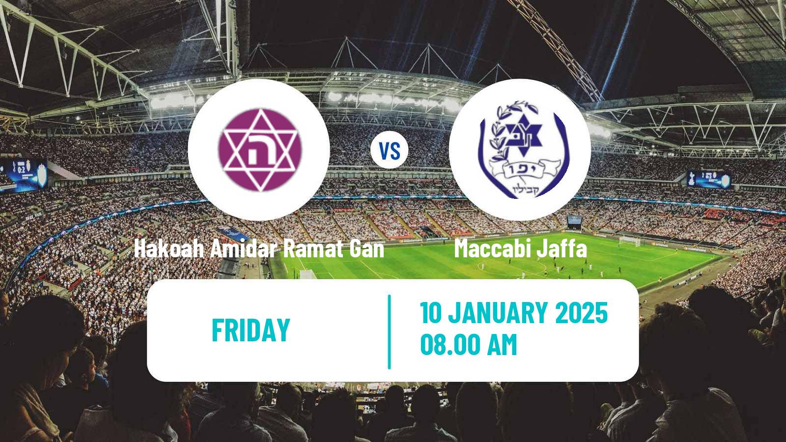 Soccer Israeli Liga Leumit Hakoah Amidar Ramat Gan - Maccabi Jaffa