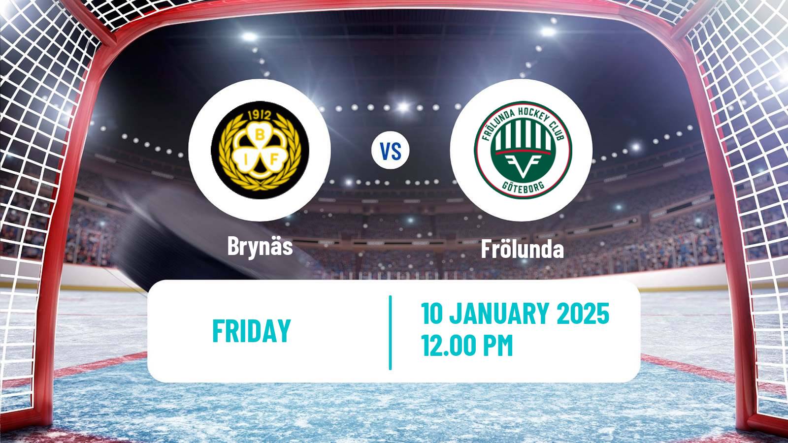 Hockey Swedish SDHL Women Brynäs - Frölunda