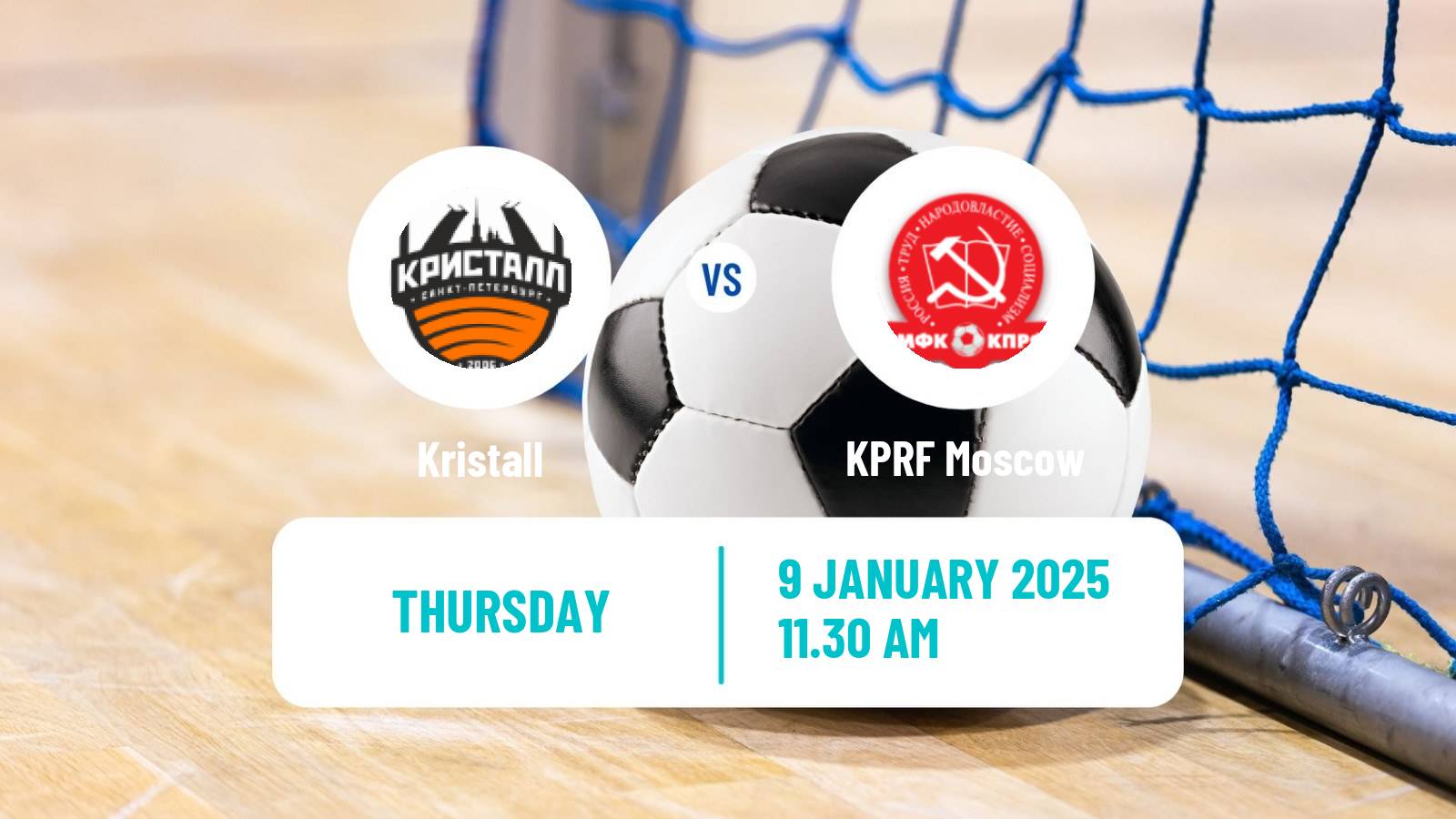 Futsal Russian Super Liga Futsal Kristall - KPRF