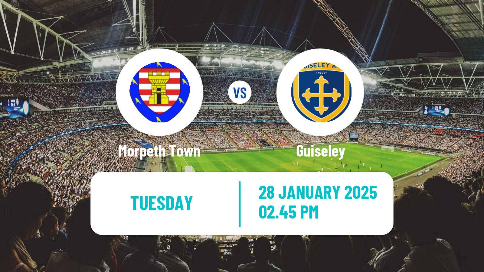 Soccer English NPL Premier Division Morpeth Town - Guiseley