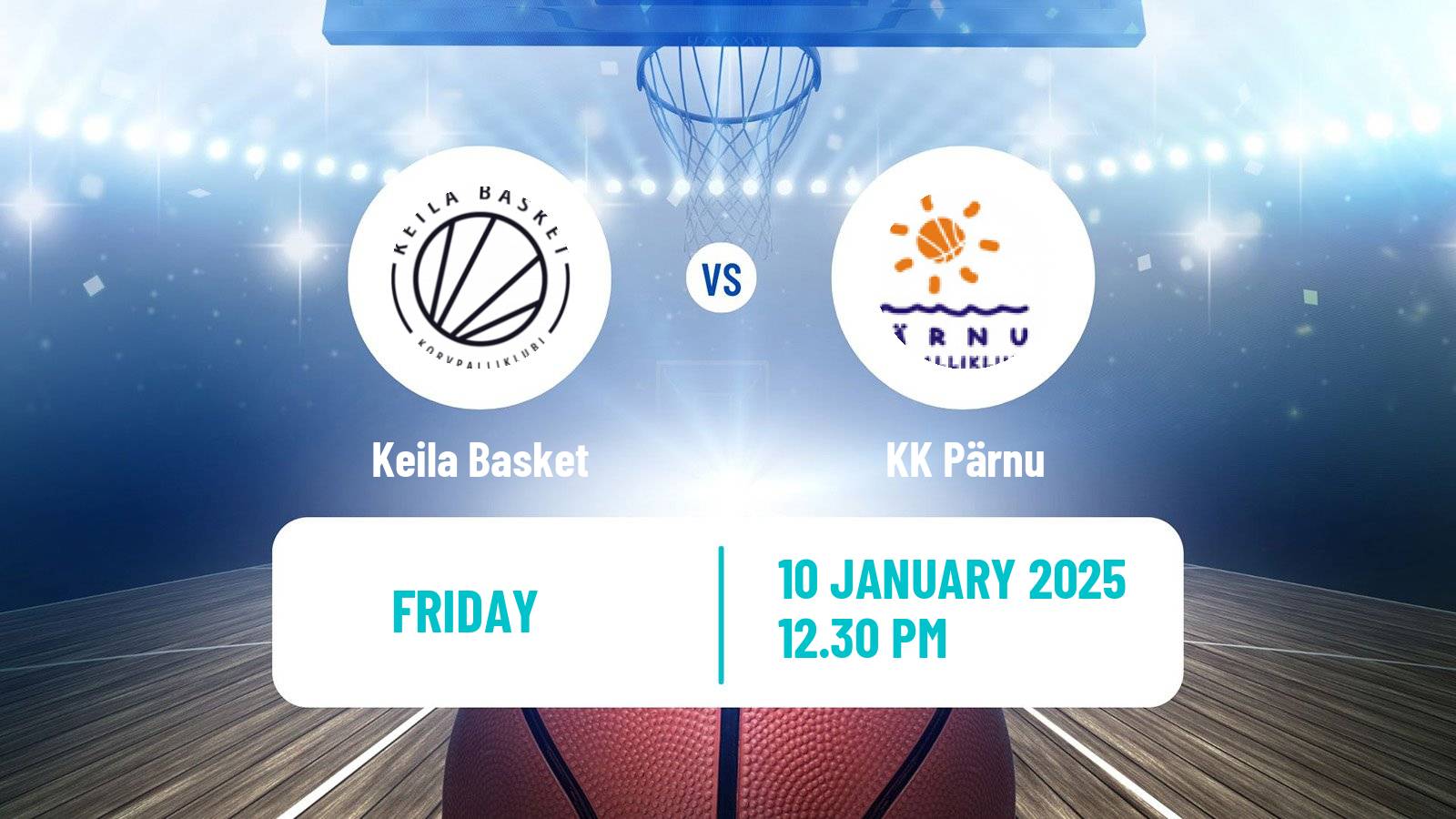 Basketball Estonian–Latvian Basketball League Keila Basket - Pärnu