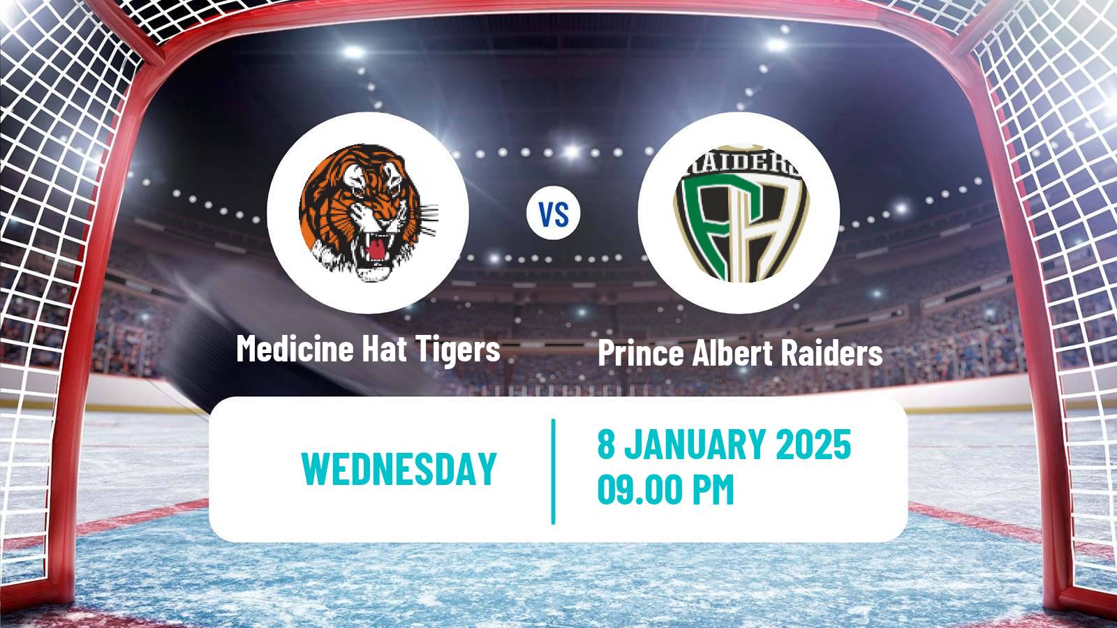 Hockey WHL Medicine Hat Tigers - Prince Albert Raiders