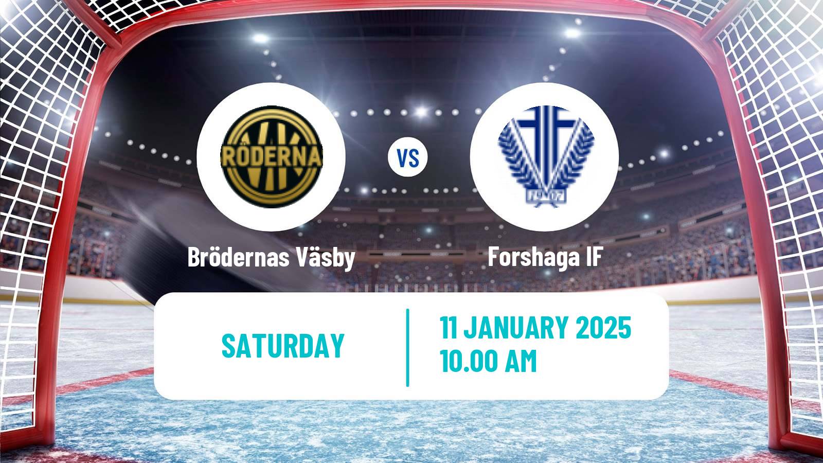 Hockey Swedish Hockey AllEttan Norra Brödernas Väsby - Forshaga