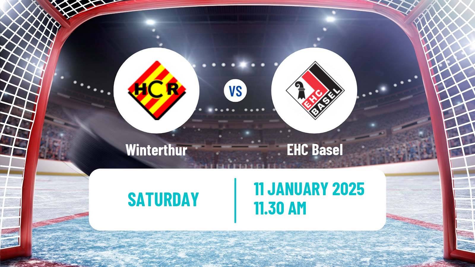 Hockey Swiss League Hockey Winterthur - EHC Basel