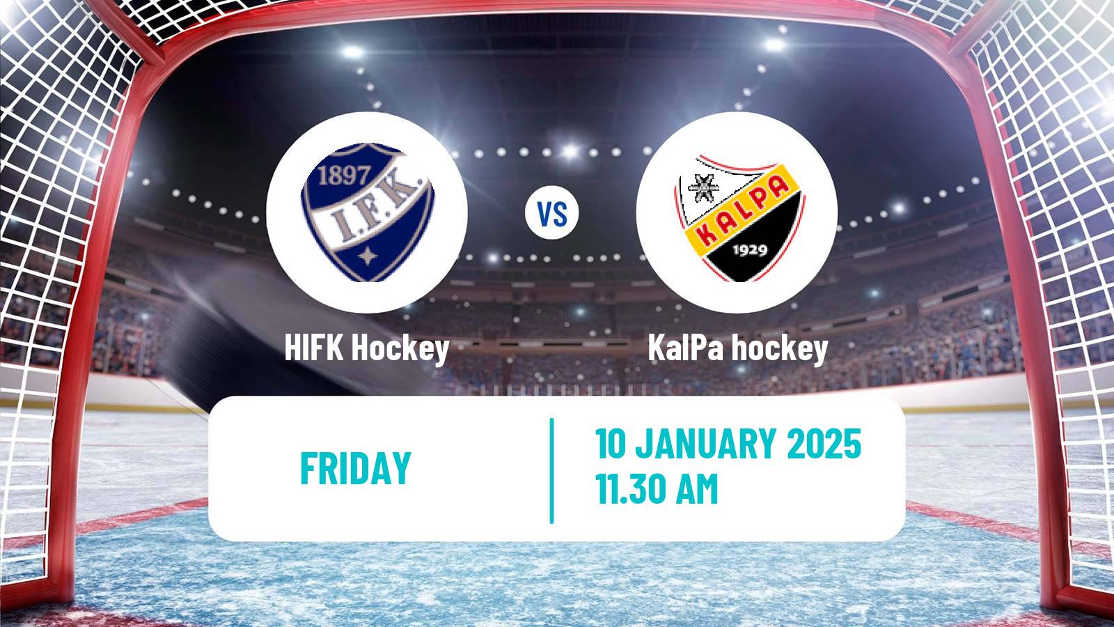 Hockey Finnish SM-liiga HIFK - KalPa