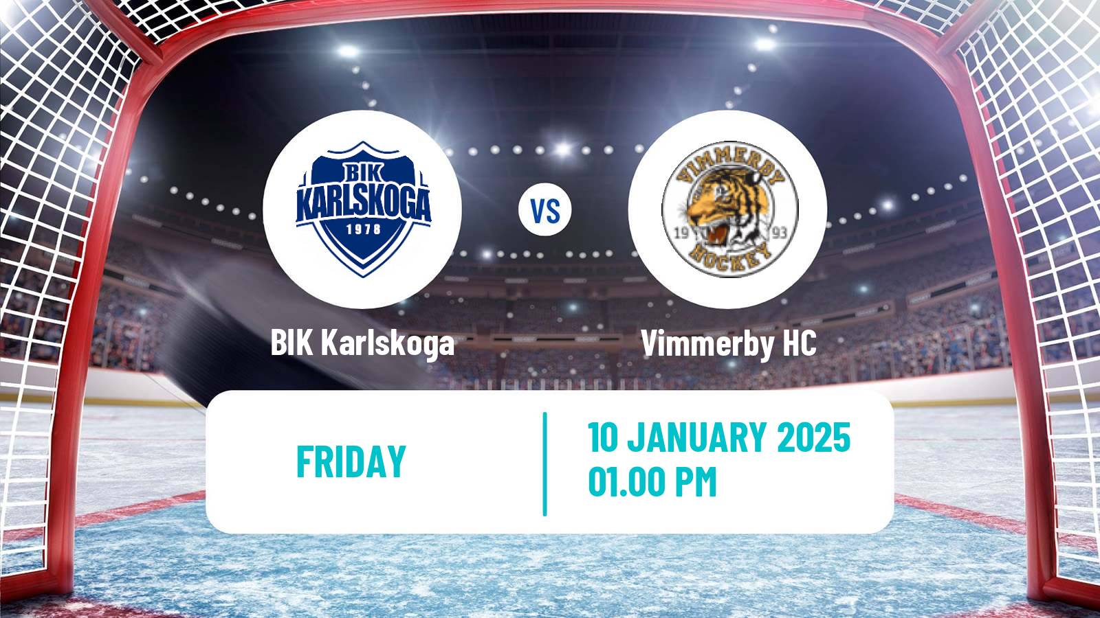 Hockey Swedish Hockey Allsvenskan BIK Karlskoga - Vimmerby