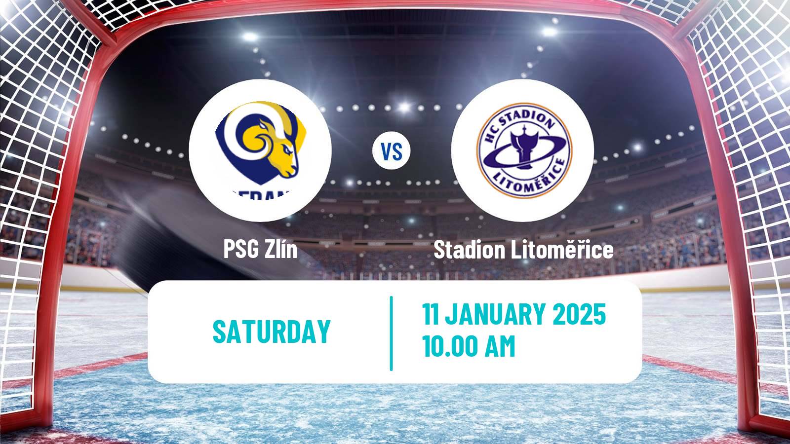 Hockey Czech Chance Liga PSG Zlín - Stadion Litoměřice