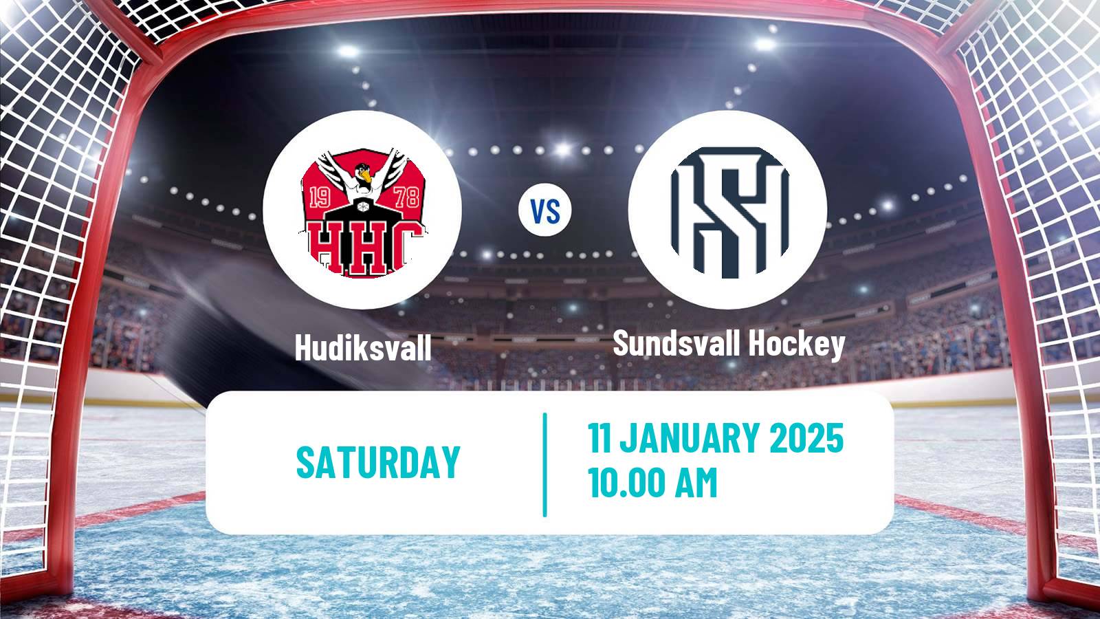 Hockey Swedish Hockey AllEttan Norra Hudiksvall - Sundsvall Hockey