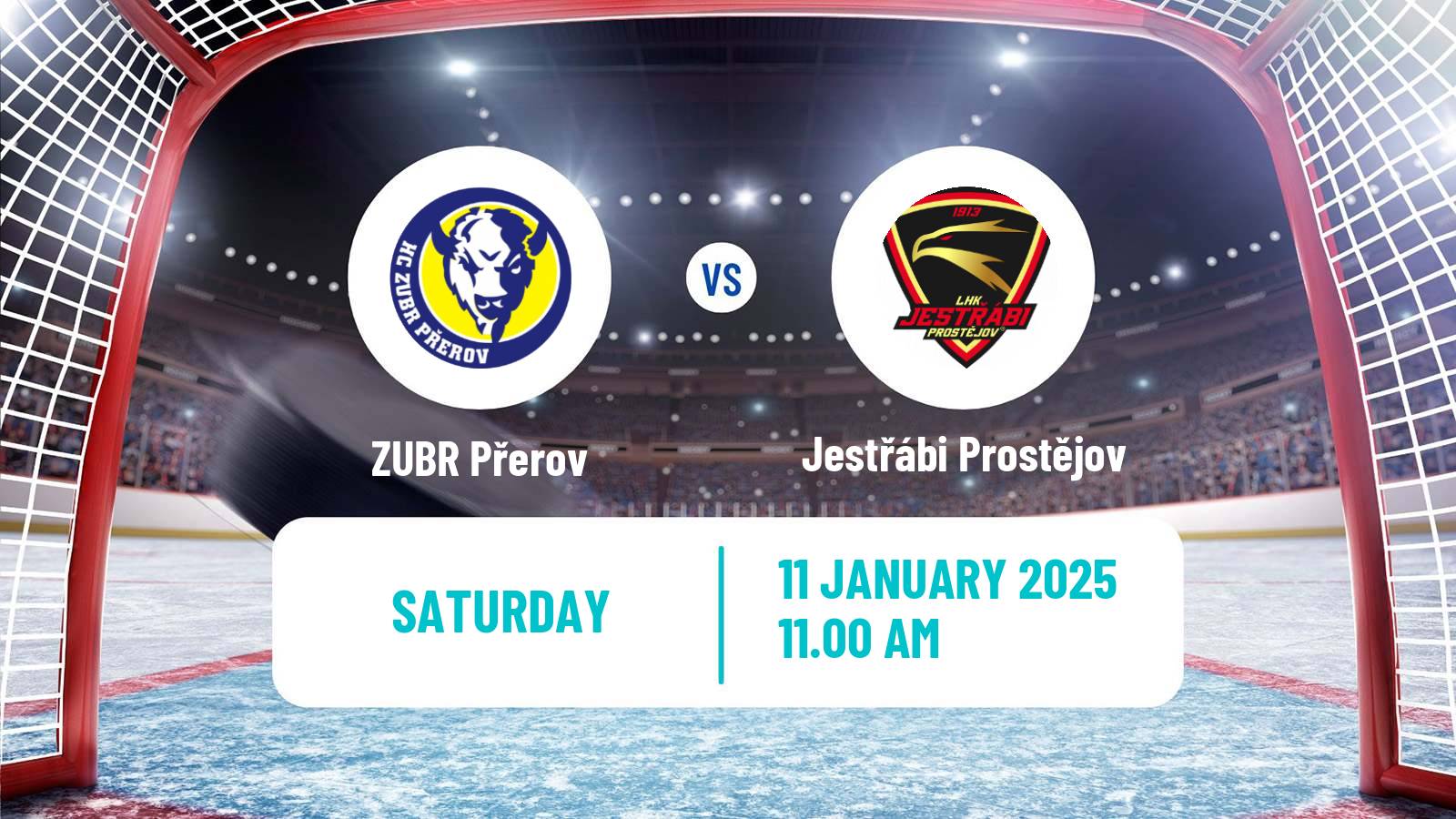 Hockey Czech Chance Liga ZUBR Přerov - Jestřábi Prostějov