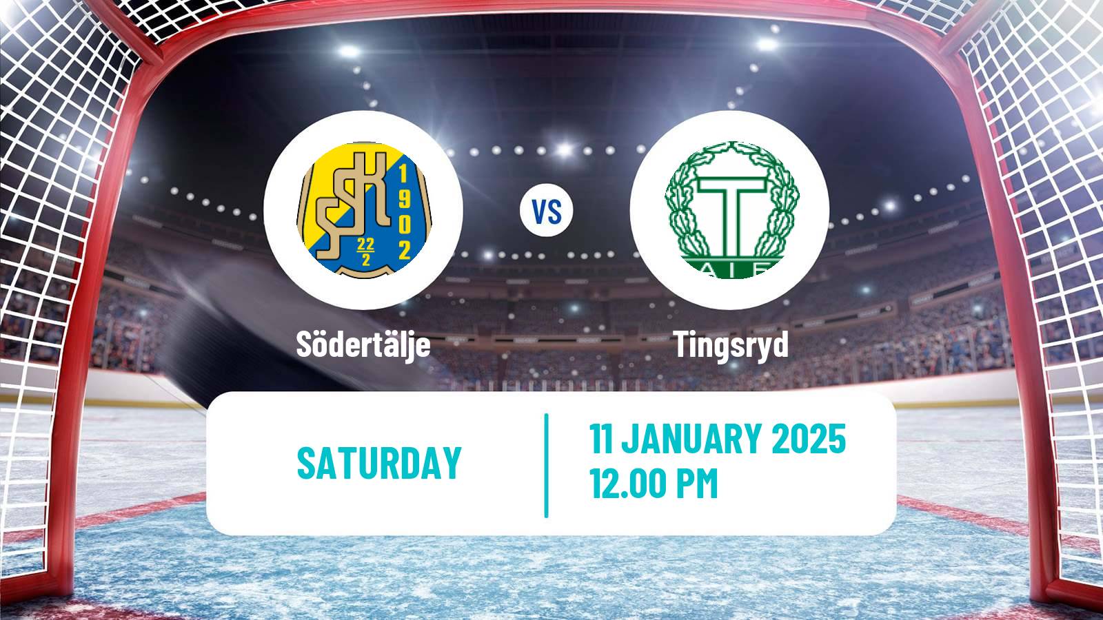 Hockey Swedish Hockey Allsvenskan Södertälje - Tingsryd