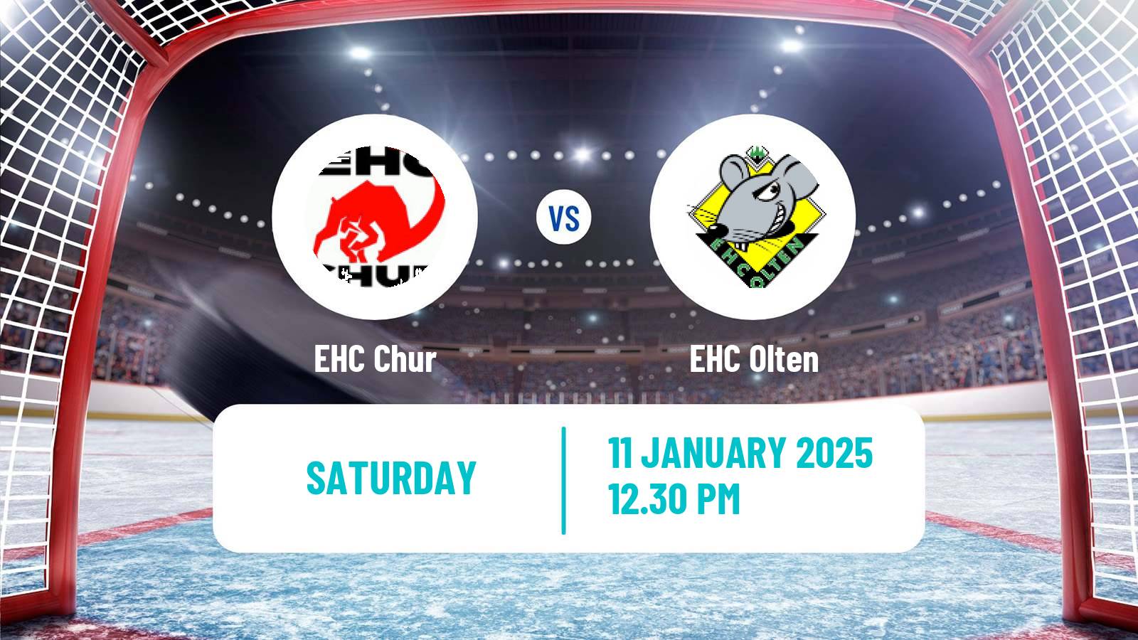 Hockey Swiss League Hockey Chur - Olten