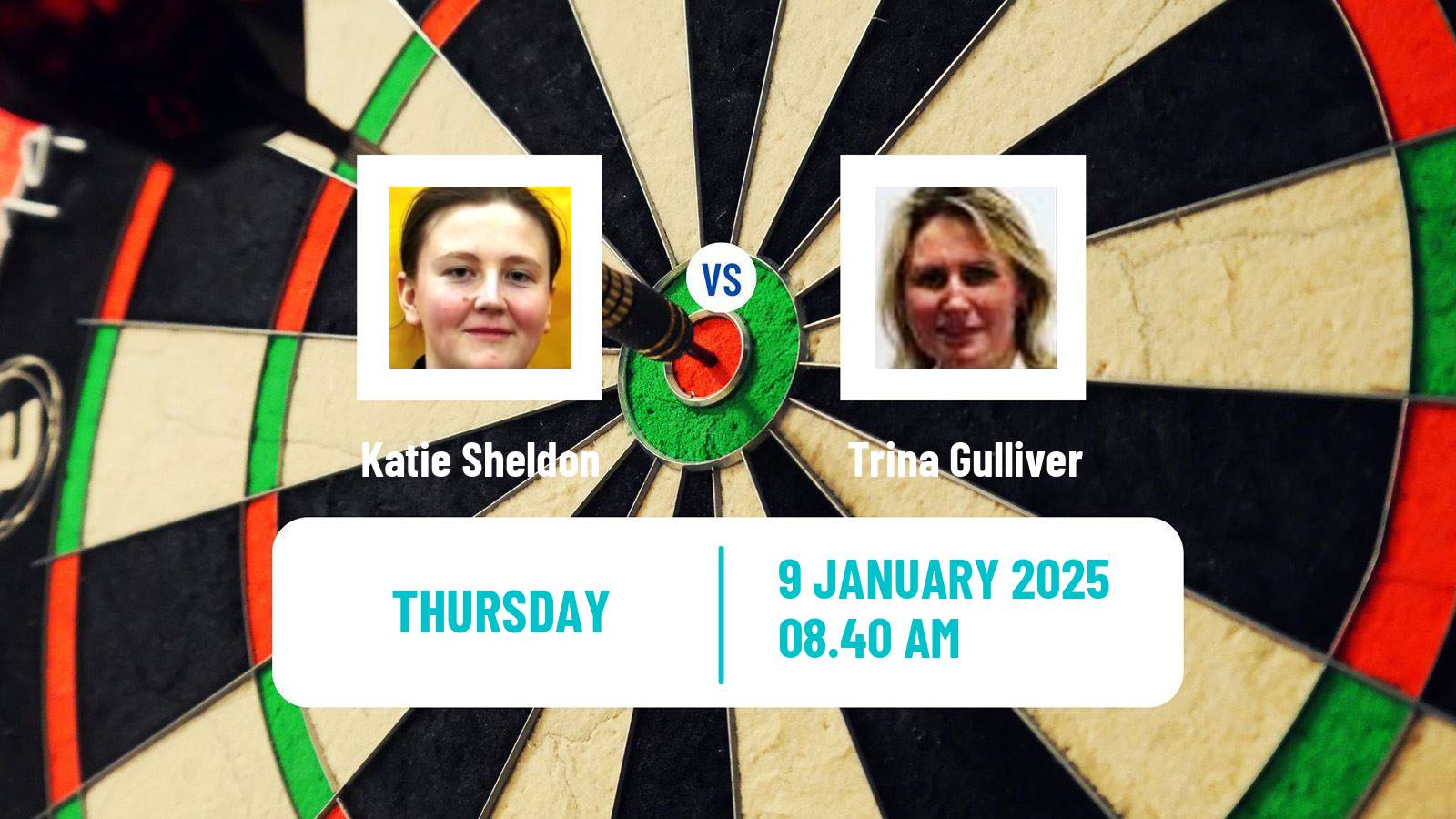 Darts Modus Super Series Katie Sheldon - Trina Gulliver