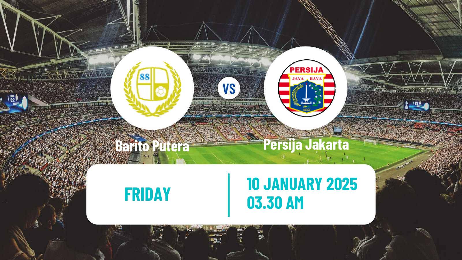 Soccer Indonesian Liga 1 Barito Putera - Persija Jakarta