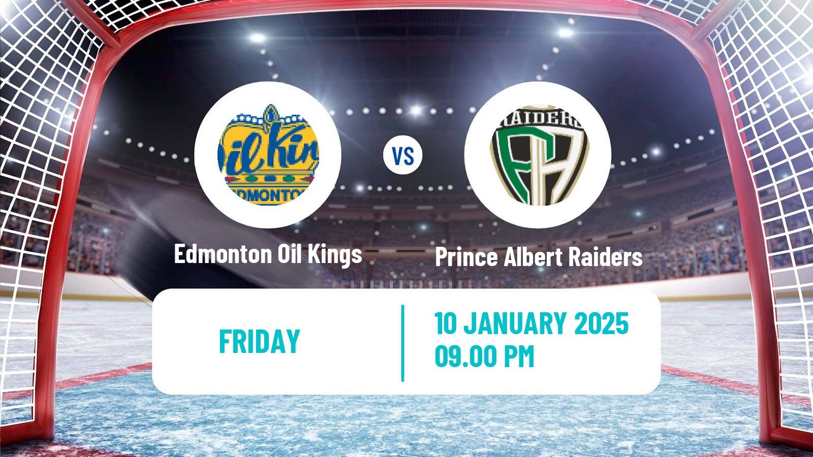 Hockey WHL Edmonton Oil Kings - Prince Albert Raiders