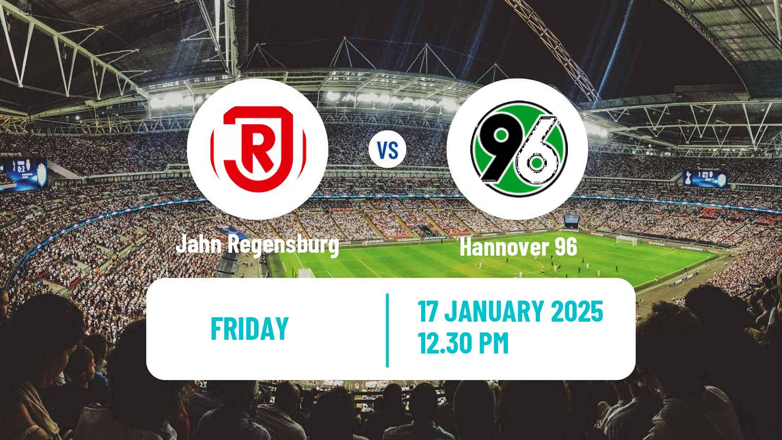 Soccer German 2 Bundesliga Jahn Regensburg - Hannover