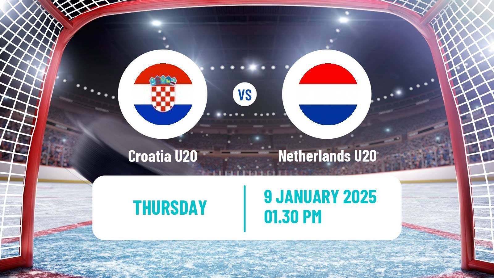 Hockey IIHF World U20 Championship IIA Croatia U20 - Netherlands U20