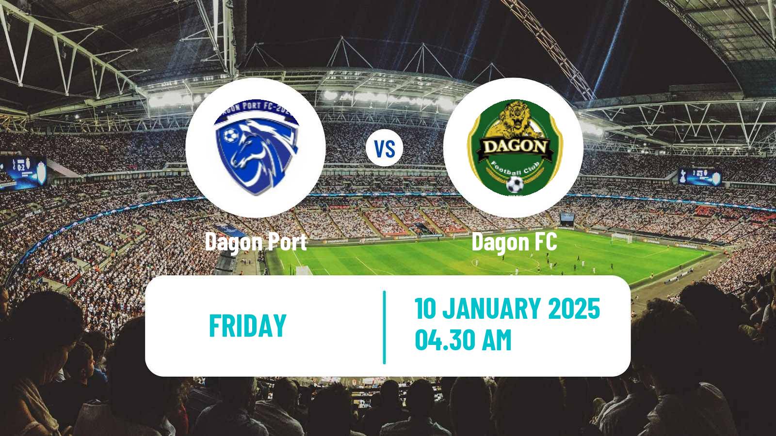 Soccer Myanmar National League Dagon Port - Dagon