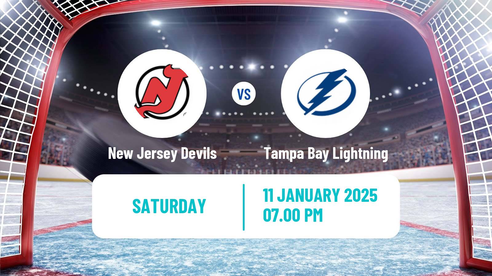 Hockey NHL New Jersey Devils - Tampa Bay Lightning