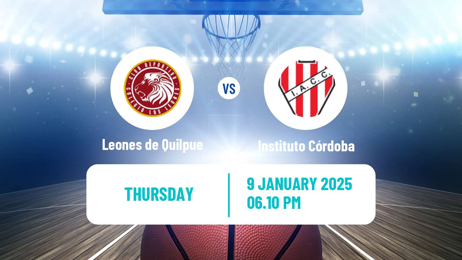 Basketball Champions League Americas Basketball Leones de Quilpue - Instituto Córdoba