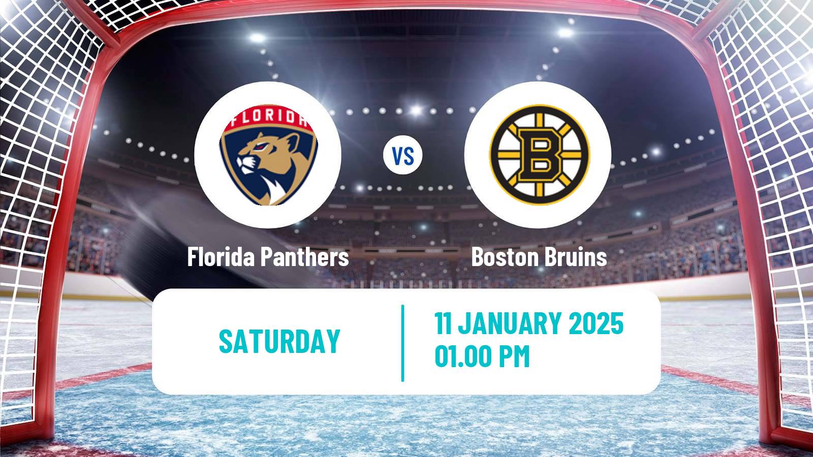 Hockey NHL Florida Panthers - Boston Bruins