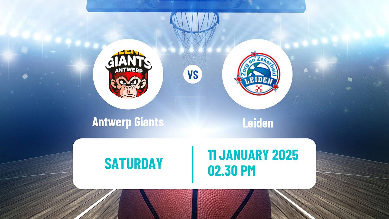 Basketball BNXT League Antwerp Giants - Leiden