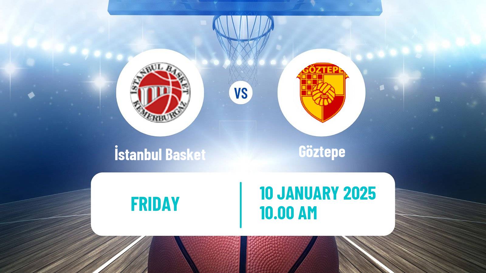 Basketball Turkish TB2L İstanbul Basket - Göztepe