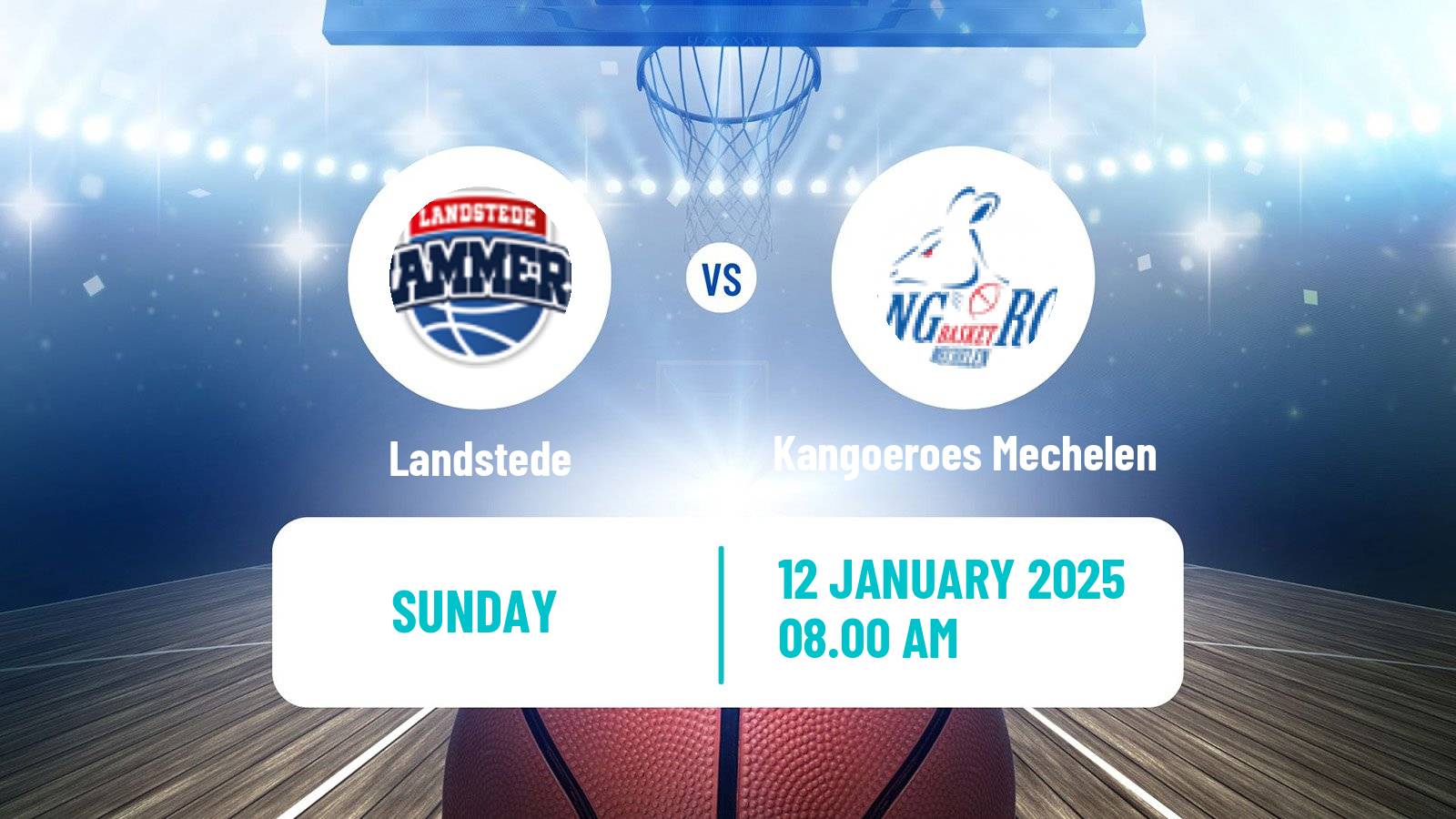 Basketball BNXT League Landstede - Kangoeroes Mechelen