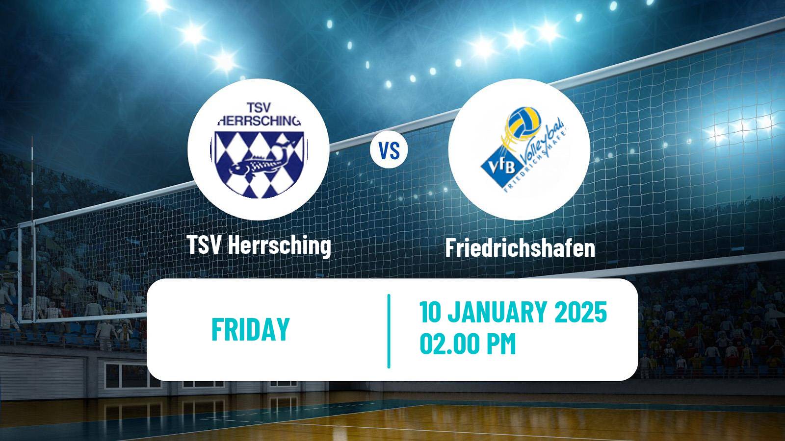 Volleyball German Bundesliga Volleyball TSV Herrsching - Friedrichshafen