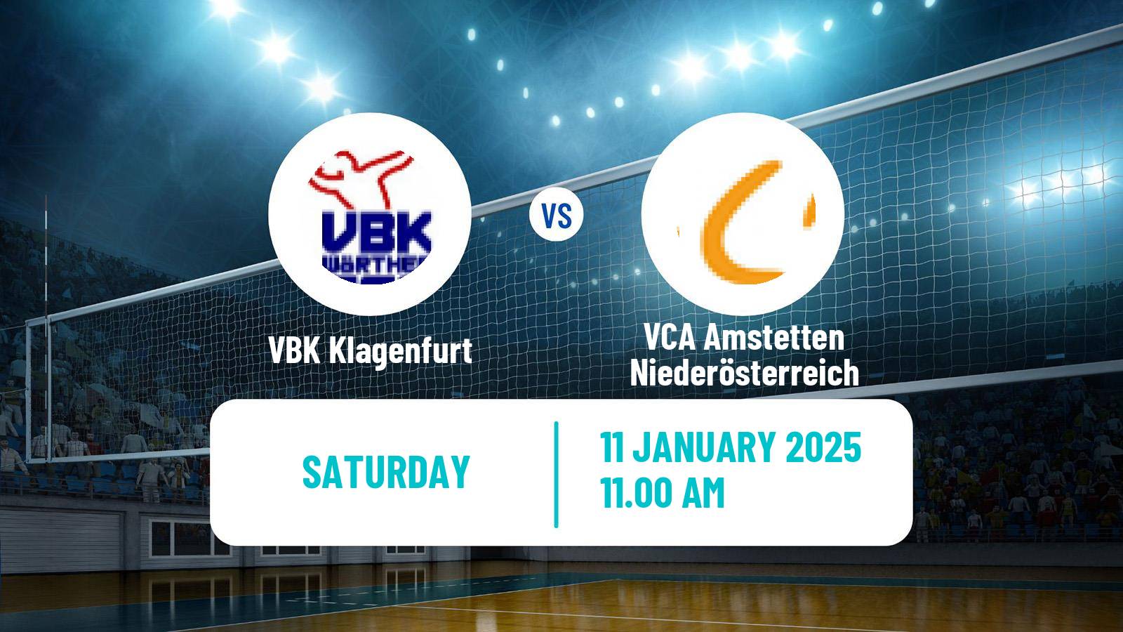 Volleyball Austrian Volley League VBK Klagenfurt - VCA Amstetten Niederösterreich