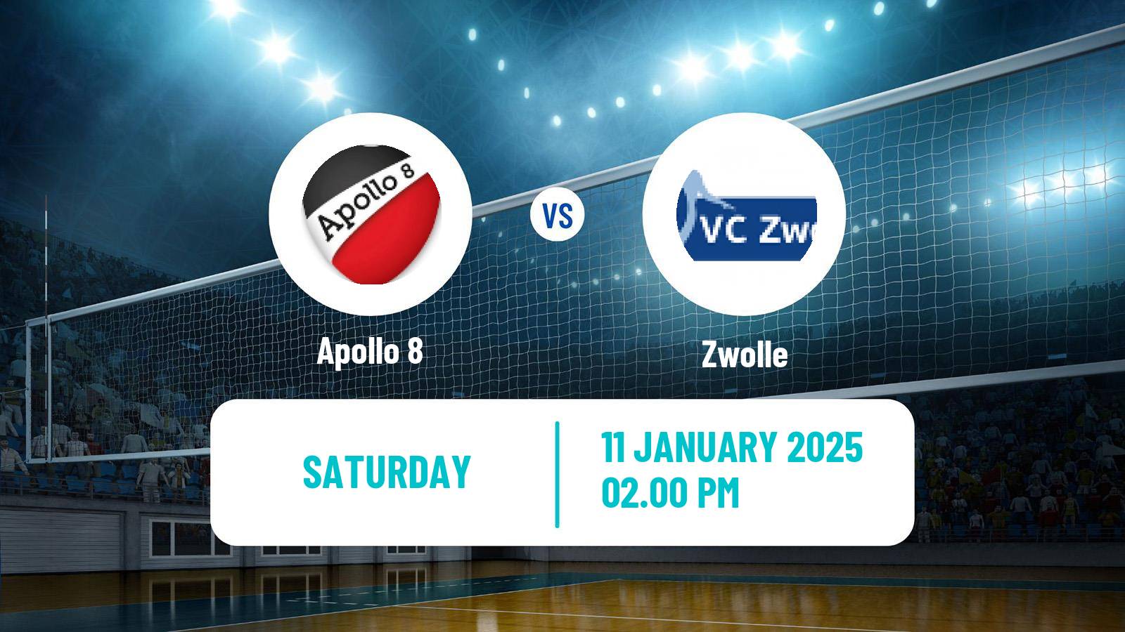 Volleyball Dutch Eredivisie Volleyball Women Apollo 8 - Zwolle