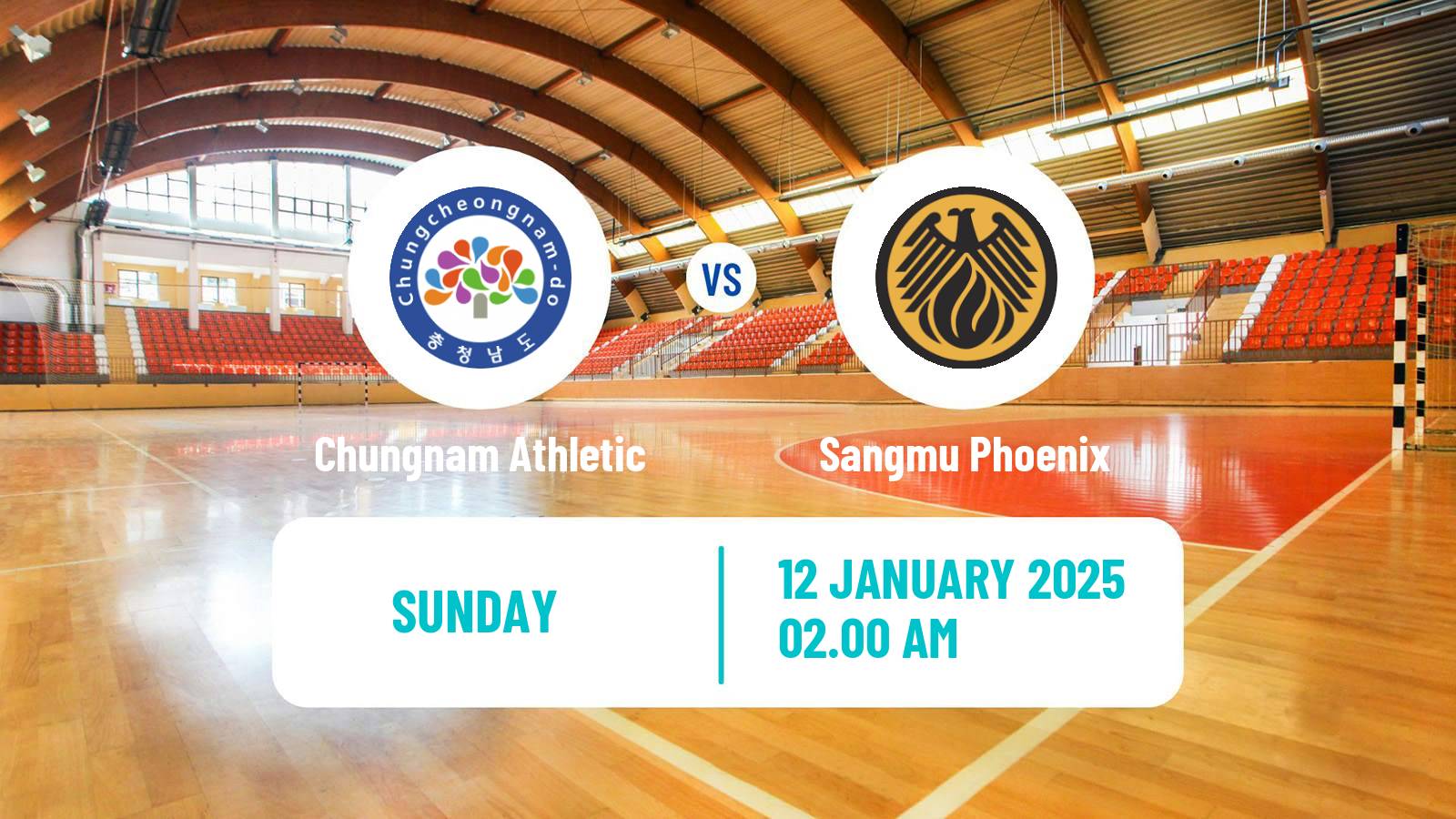 Handball South Korean 1st League Handball Chungnam Athletic - Sangmu Phoenix