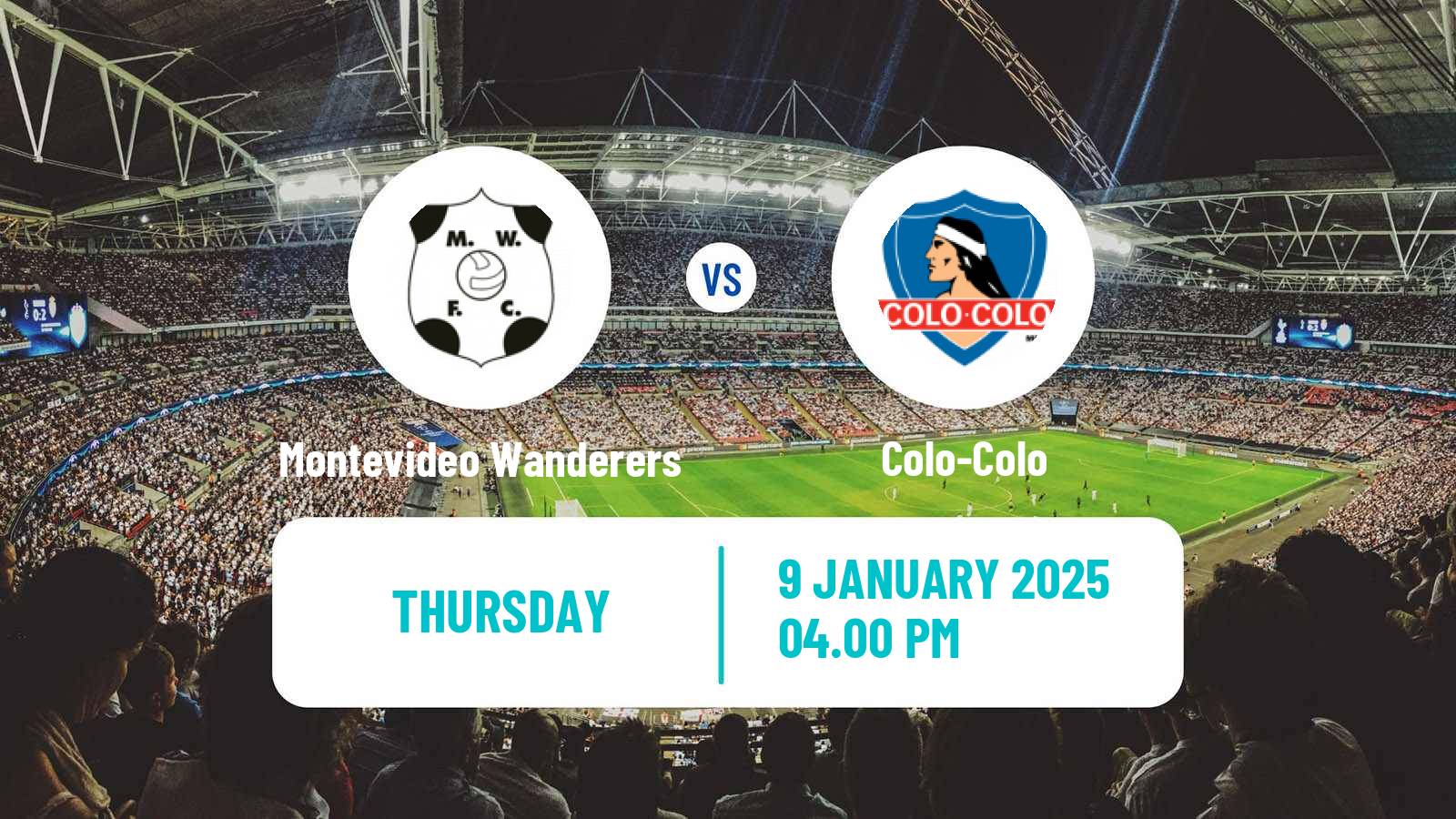 Soccer Club Friendly Montevideo Wanderers - Colo-Colo