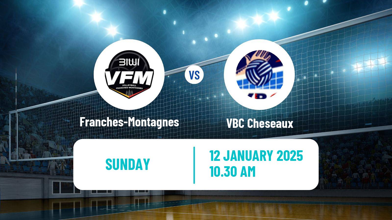 Volleyball Swiss NLA Volleyball Women Franches-Montagnes - Cheseaux