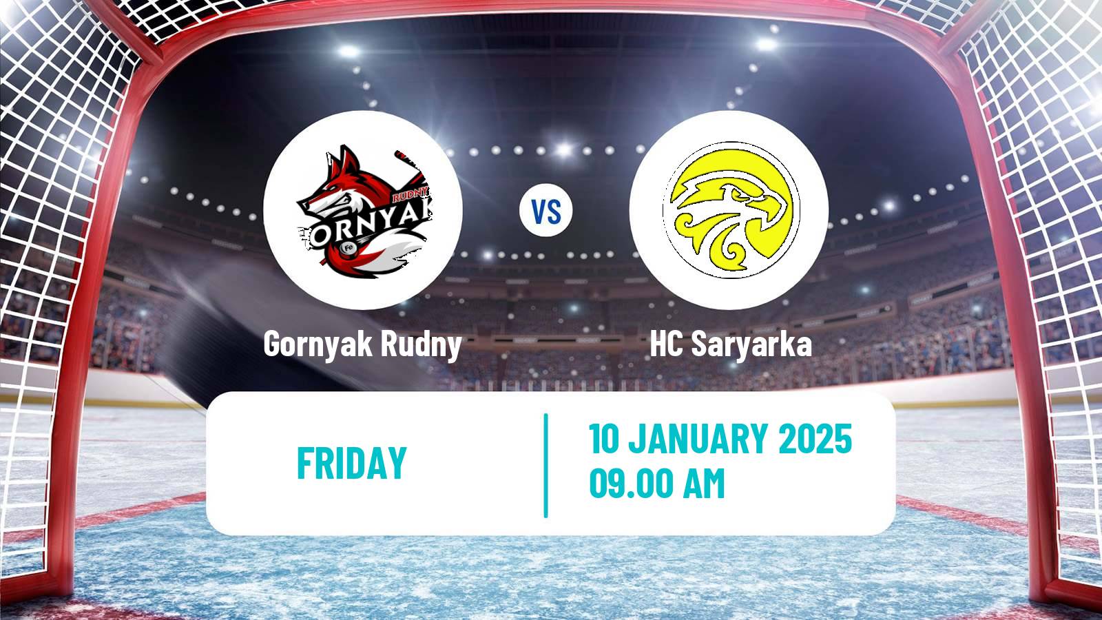 Hockey Kazakh Ice Hockey Championship Gornyak Rudny - Saryarka