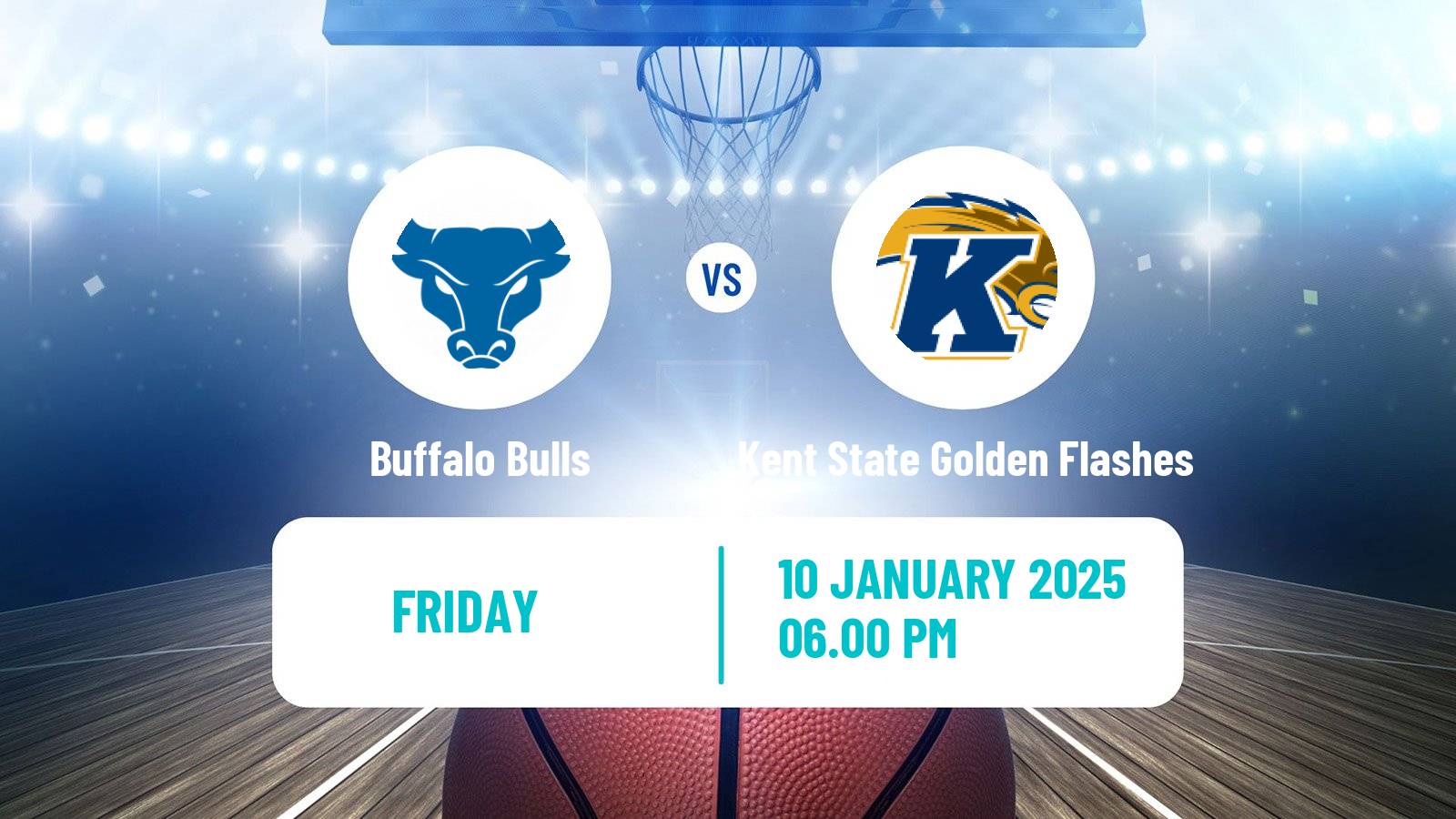 Basketball NCAA College Basketball Buffalo Bulls - Kent State Golden Flashes