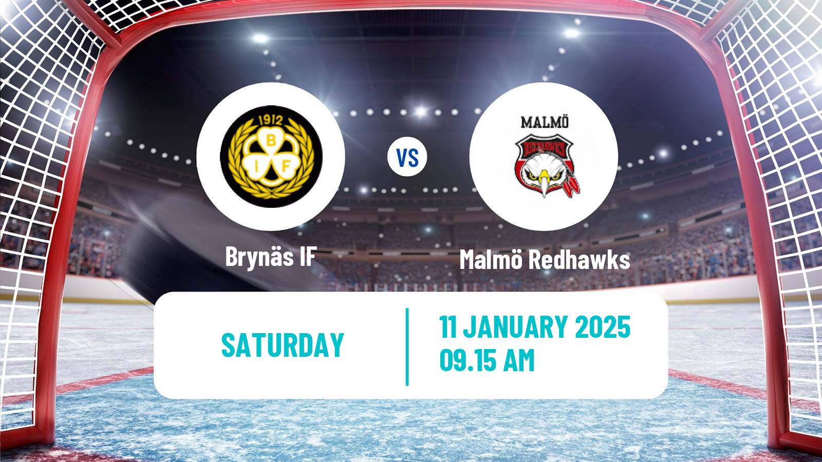 Hockey SHL Brynäs - Malmö Redhawks