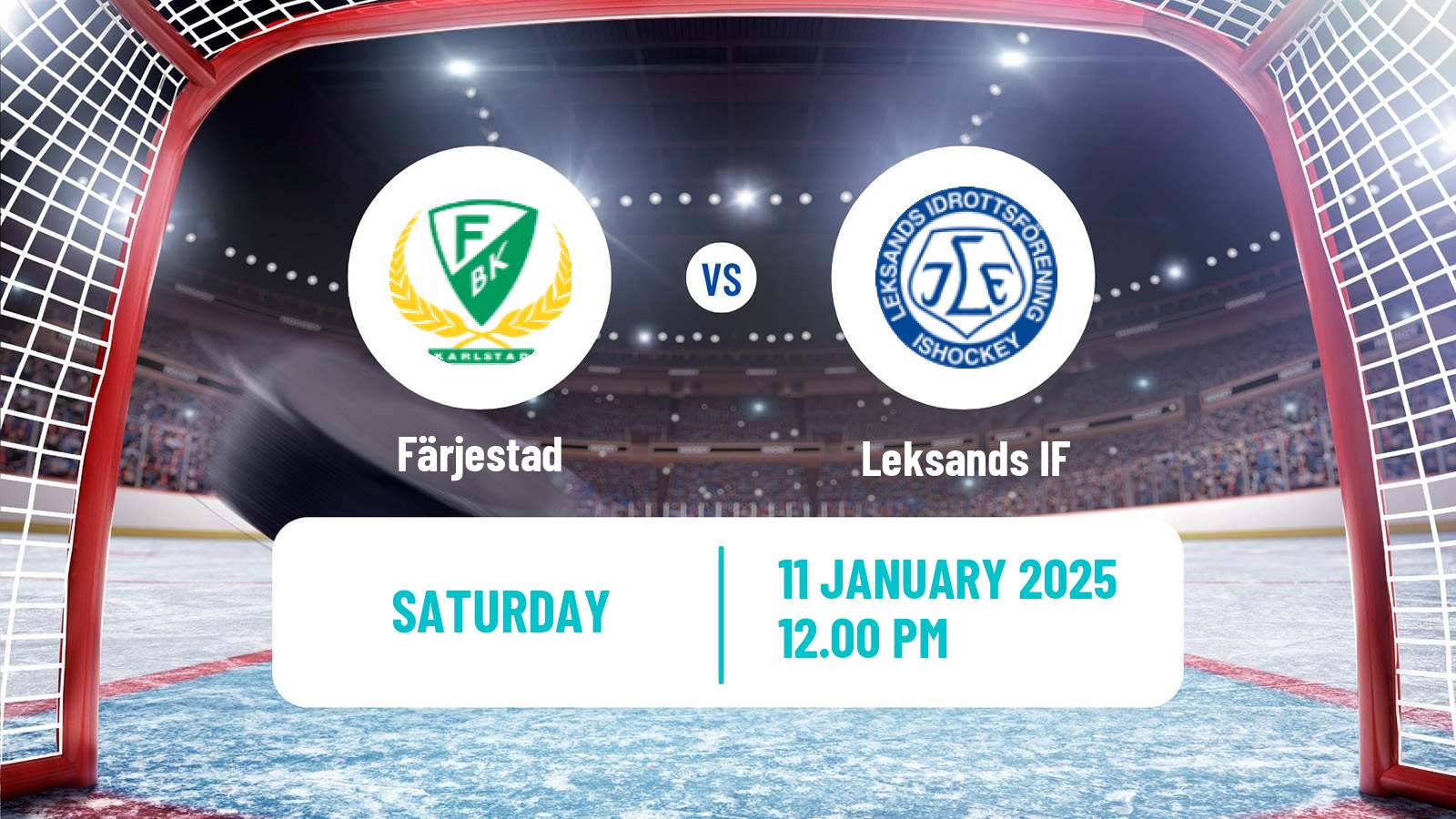 Hockey SHL Färjestad - Leksand