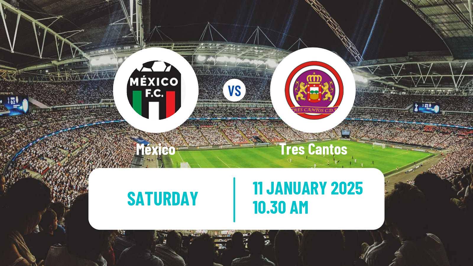 Soccer Spanish Tercera RFEF - Group 7 México - Tres Cantos