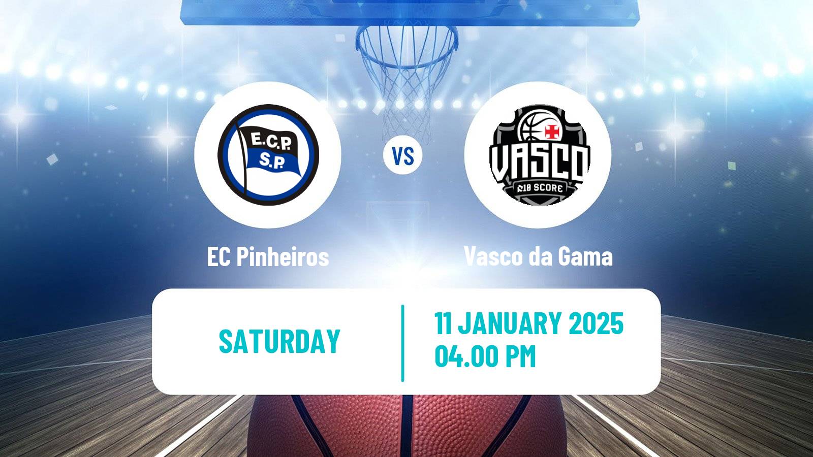 Basketball Brazilian NBB Pinheiros - Vasco da Gama