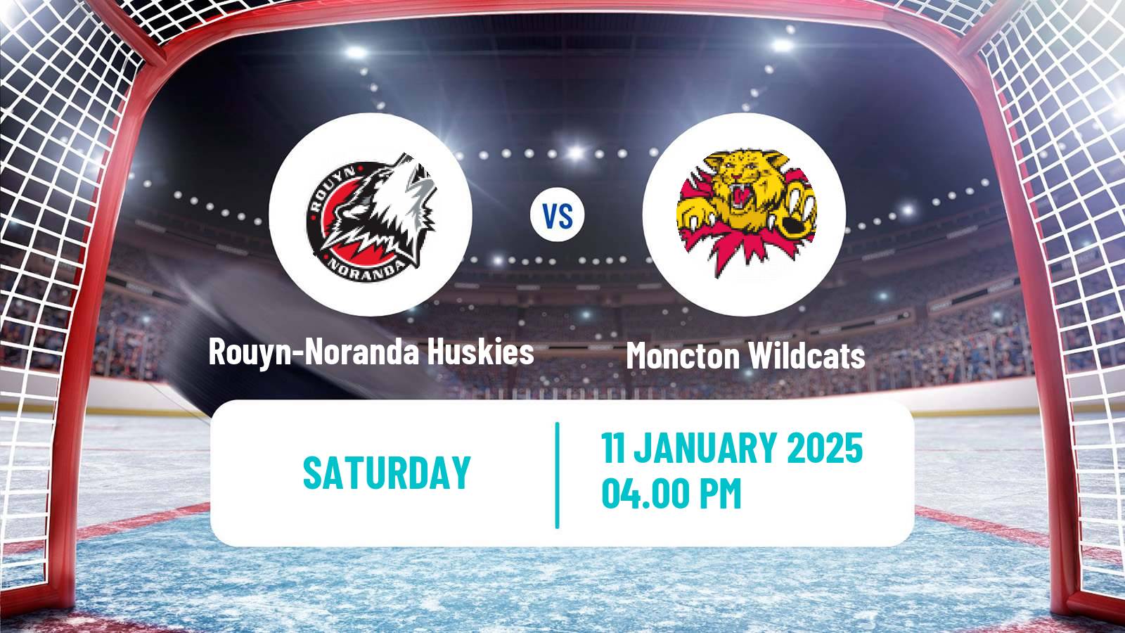 Hockey QMJHL Rouyn-Noranda Huskies - Moncton Wildcats