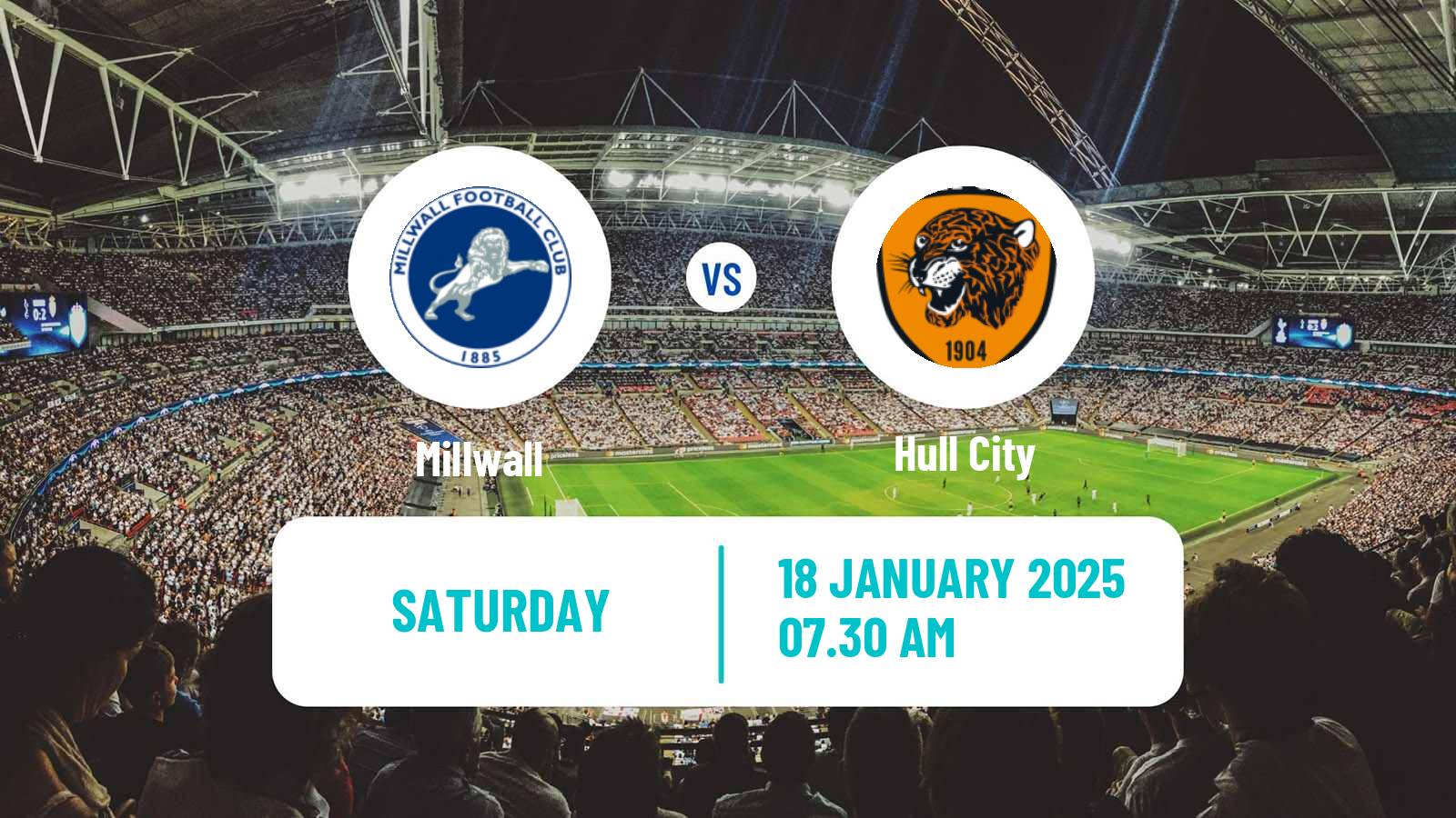 Soccer English League Championship Millwall - Hull City