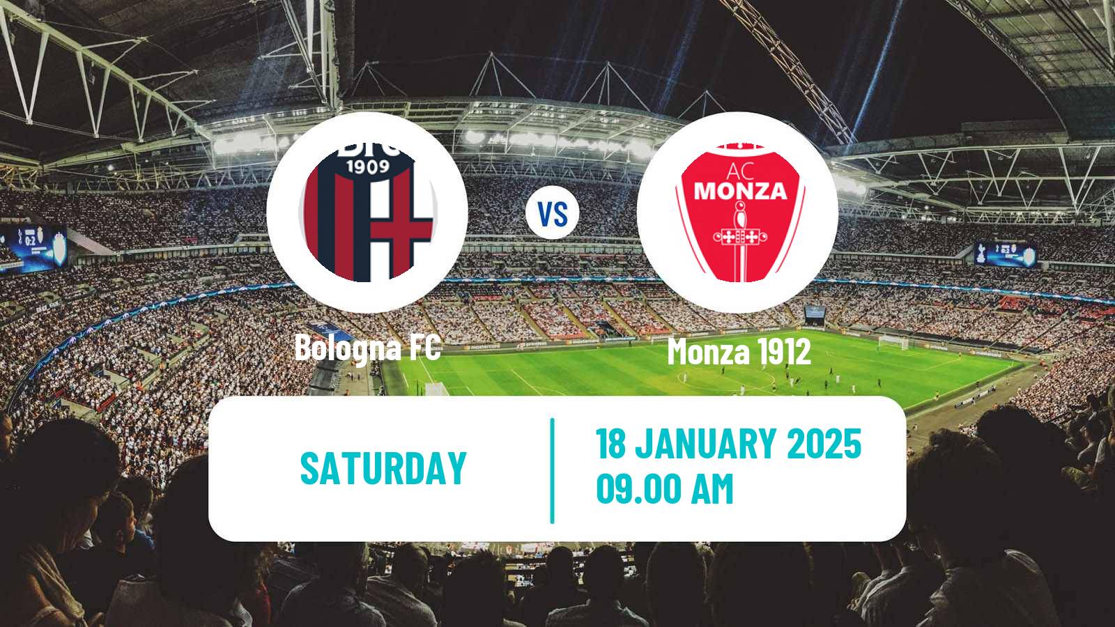 Soccer Italian Serie A Bologna - Monza