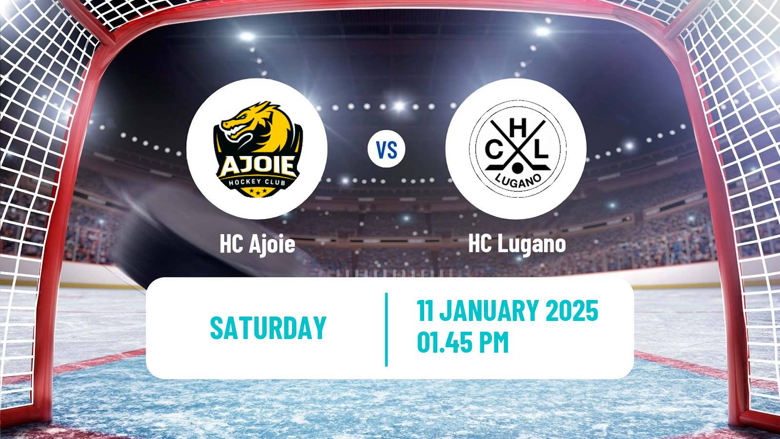 Hockey Swiss National League Hockey Ajoie - Lugano