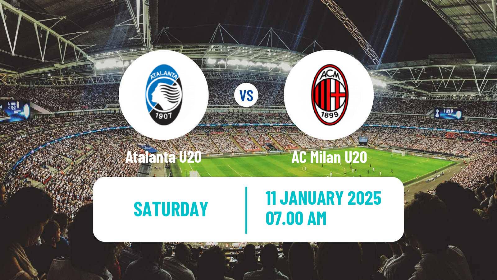 Soccer Italian Primavera 1 Atalanta U20 - Milan U20