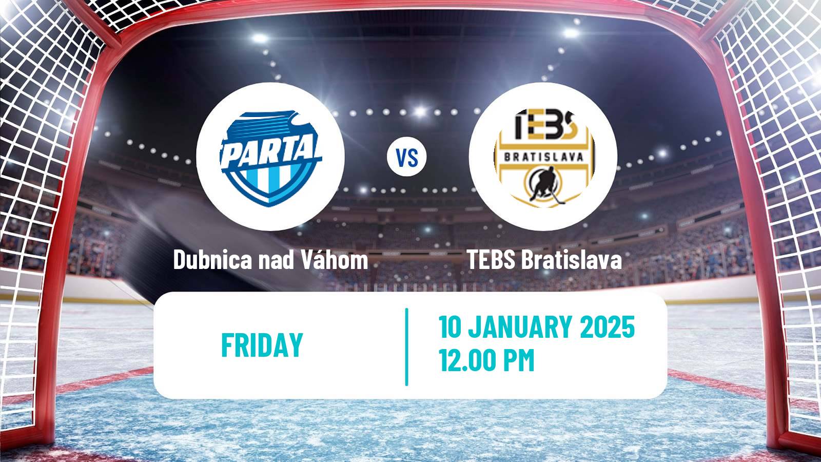 Hockey Slovak 1 Liga Hockey Dubnica nad Váhom - TEBS Bratislava