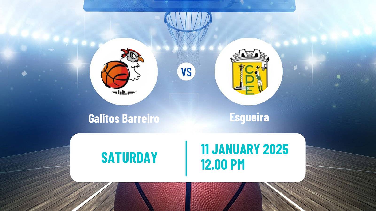 Basketball Portuguese LPB Galitos Barreiro - Esgueira